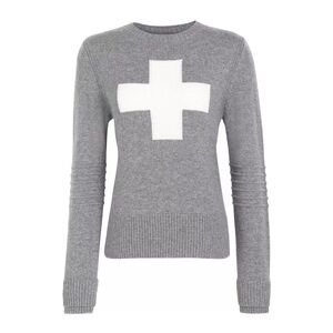 Alps & Meters Cashmere Ski Race Knit Patrol New